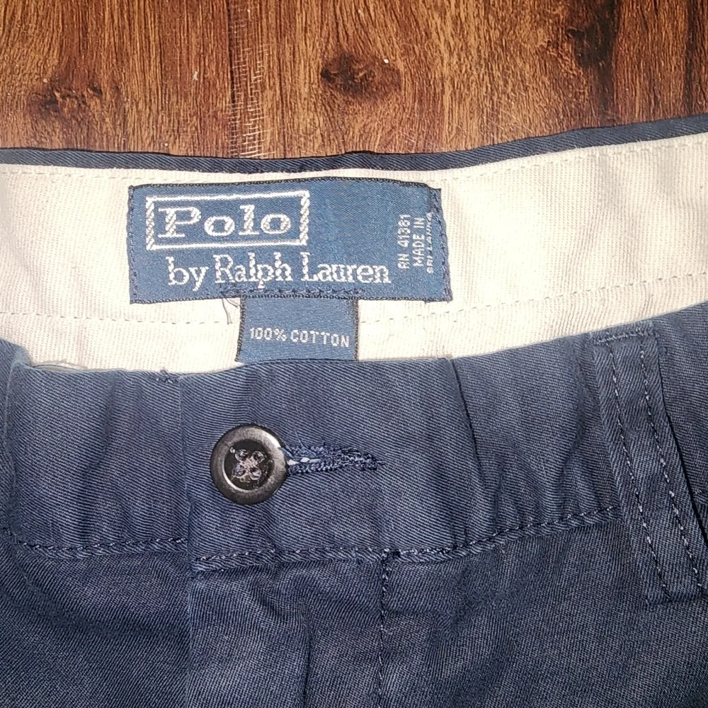 2 Pairs Polo By Ralph Lauren Mens Shorts Preppy Flat Front Normcore
